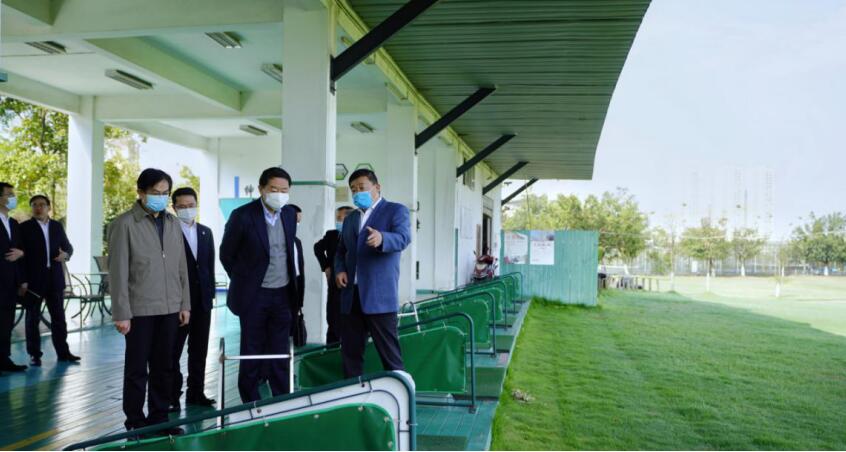 J9直营集团集团党委书记、董事长任丁率队调查四川游览学院