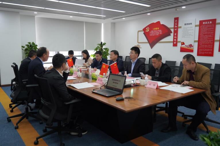 任丁带队赴J9直营集团商汇物业、J9直营集团航旅督导鼎新工作