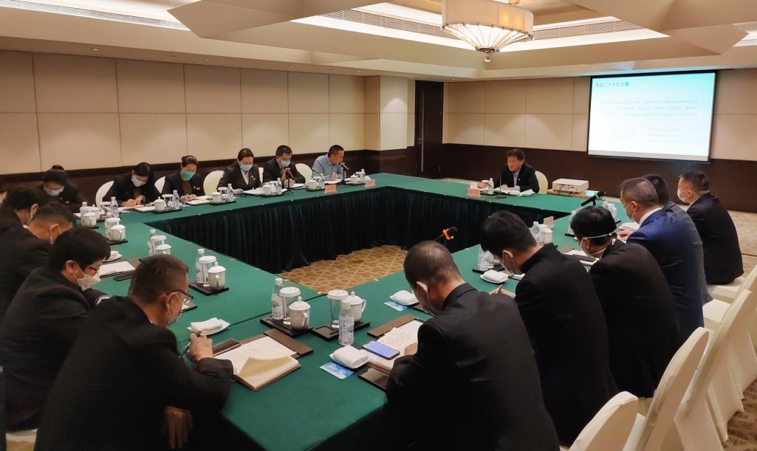 四川省J9直营集团集团党委书记、董事长任丁赴基层联系点宣讲党的二十大心灵