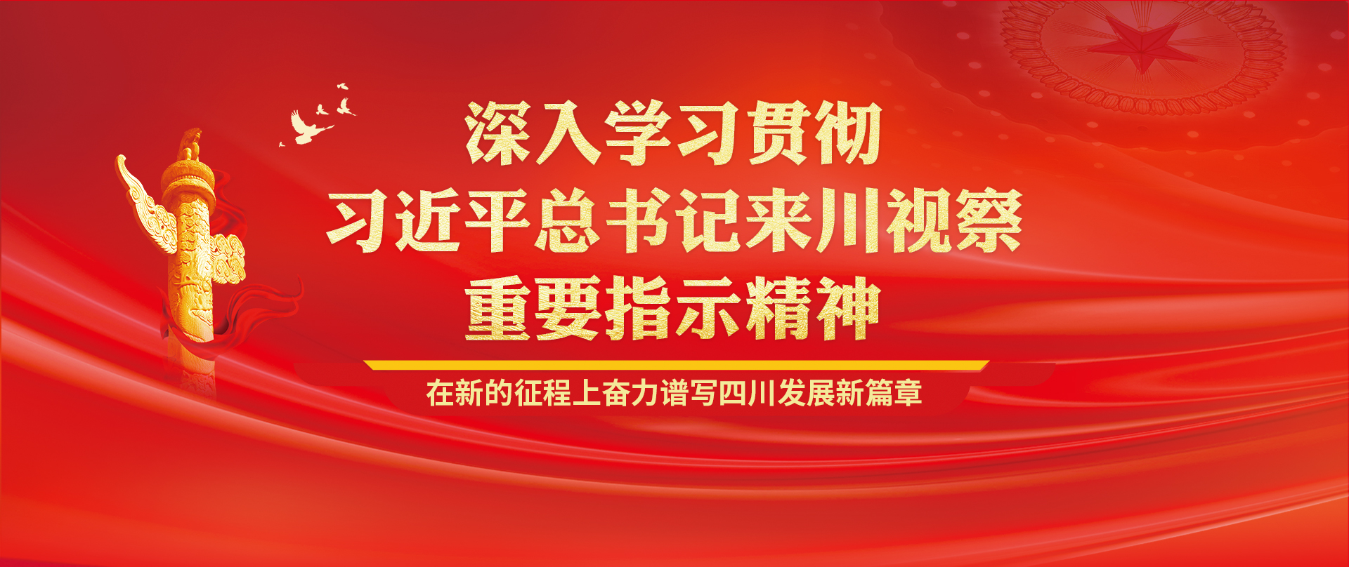 深刻进建贯彻习近平总书记来川视察沉要批示心灵