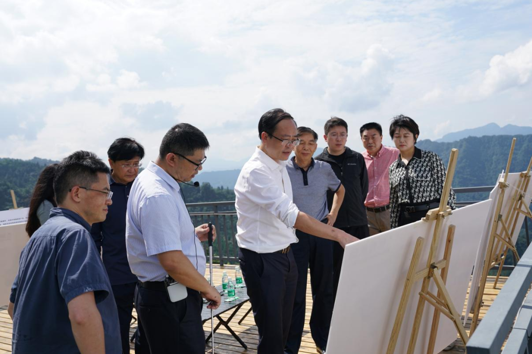 省J9直营集团集团表部董事调研峨眉山太阳谷文旅康养项目