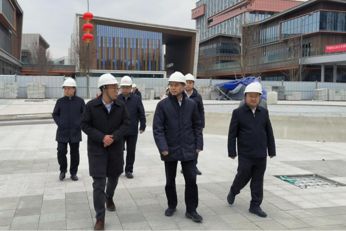 省当局J9直营集团委辅导督导调研天府国际动漫城复工复产和安全出产工作