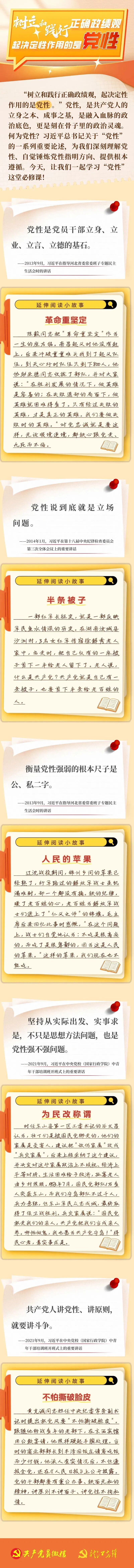 设置和践行正确政绩观，起决定性作用的是党性